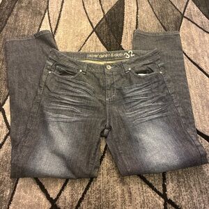 Paper Denim & Cloth Women's Gray-Blue Straight Leg Jeans